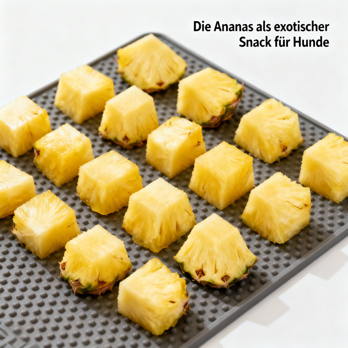 Die Ananas als exotischer Snack für Hunde