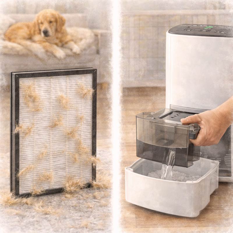 Hundefutter und Fellqualität