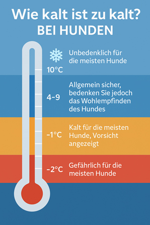 Wann ist es zu kalt für mein Hund